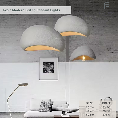 Resin Modern Ceiling Pendent Light