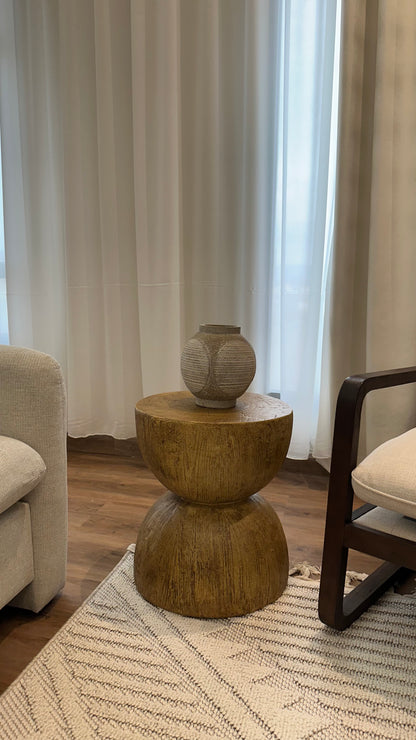 Wood texture coffee table