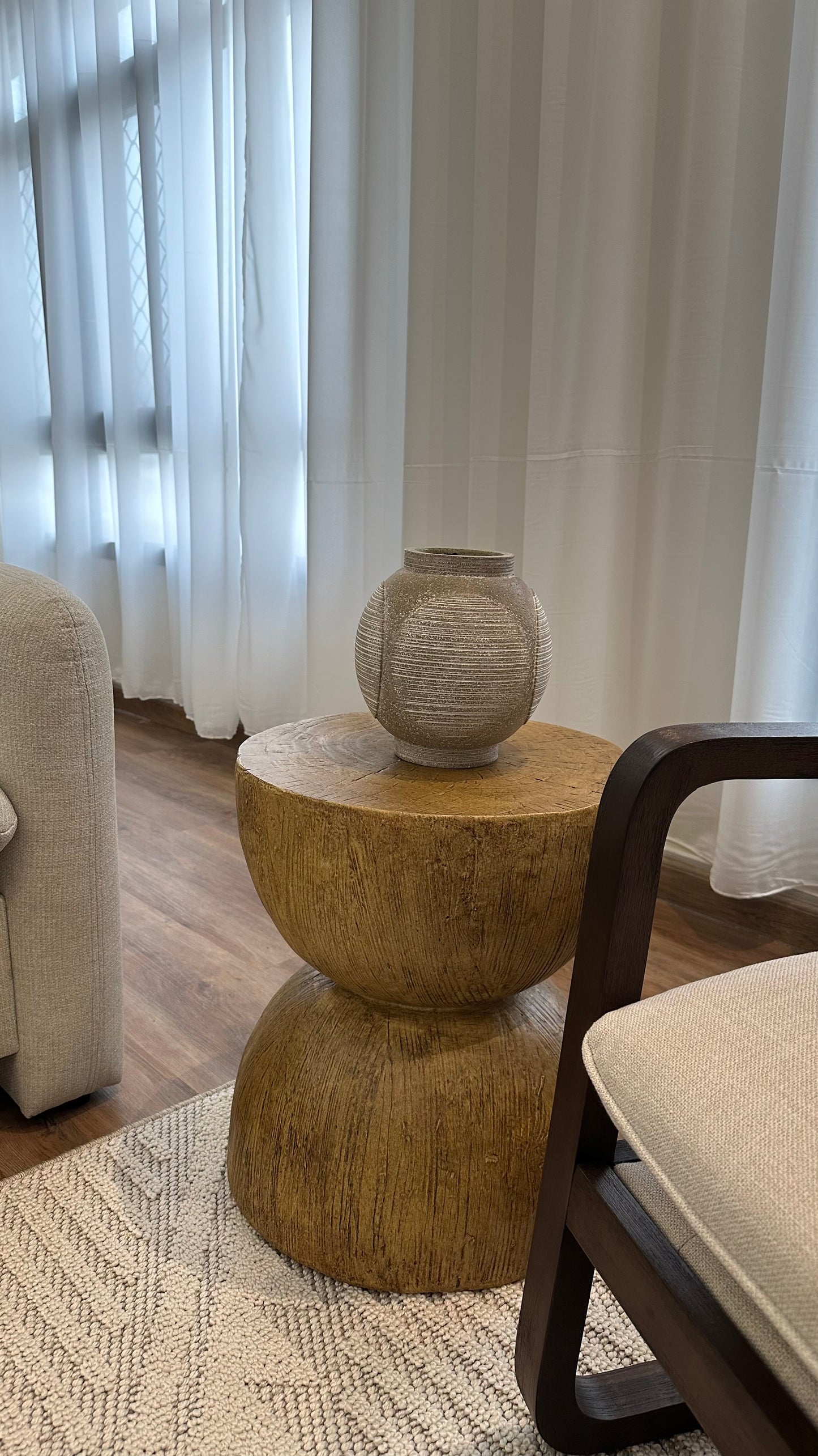 Wood texture coffee table