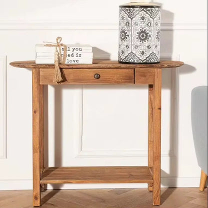 Wood Console table