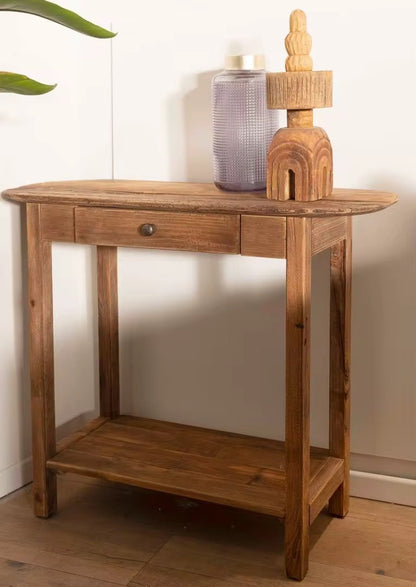 Wood Console table