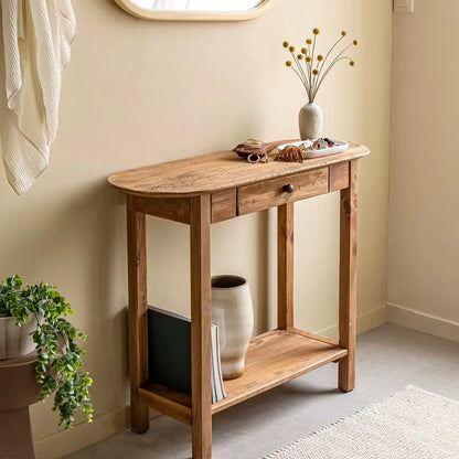 Wood Console table