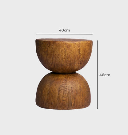 Wood texture coffee table