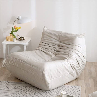 Lazy sponge velvet chair