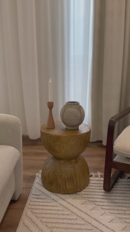 Wood texture coffee table